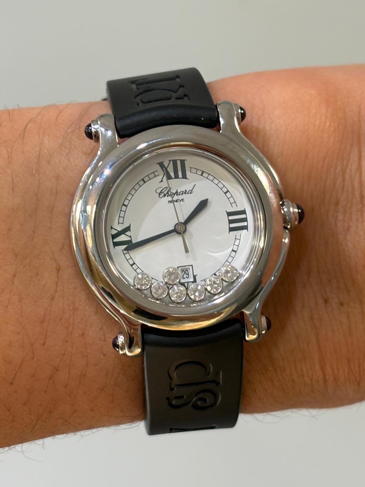 Montre-bracelet Chopard Happy Sport Bon état - En vente à Princeton, NJ
