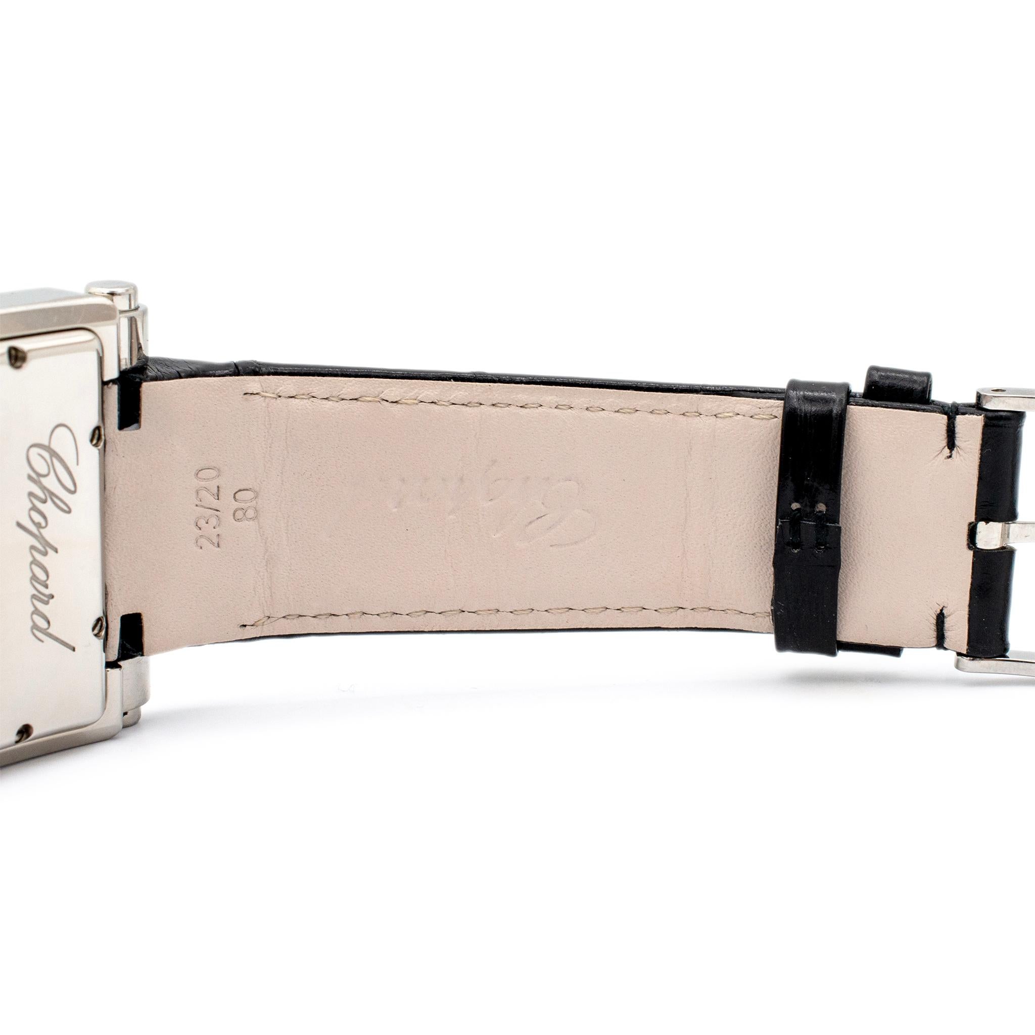 Chopard Happy Sport XL 288448-2001 Diamant-Edelstahluhr aus Perlmutt 1