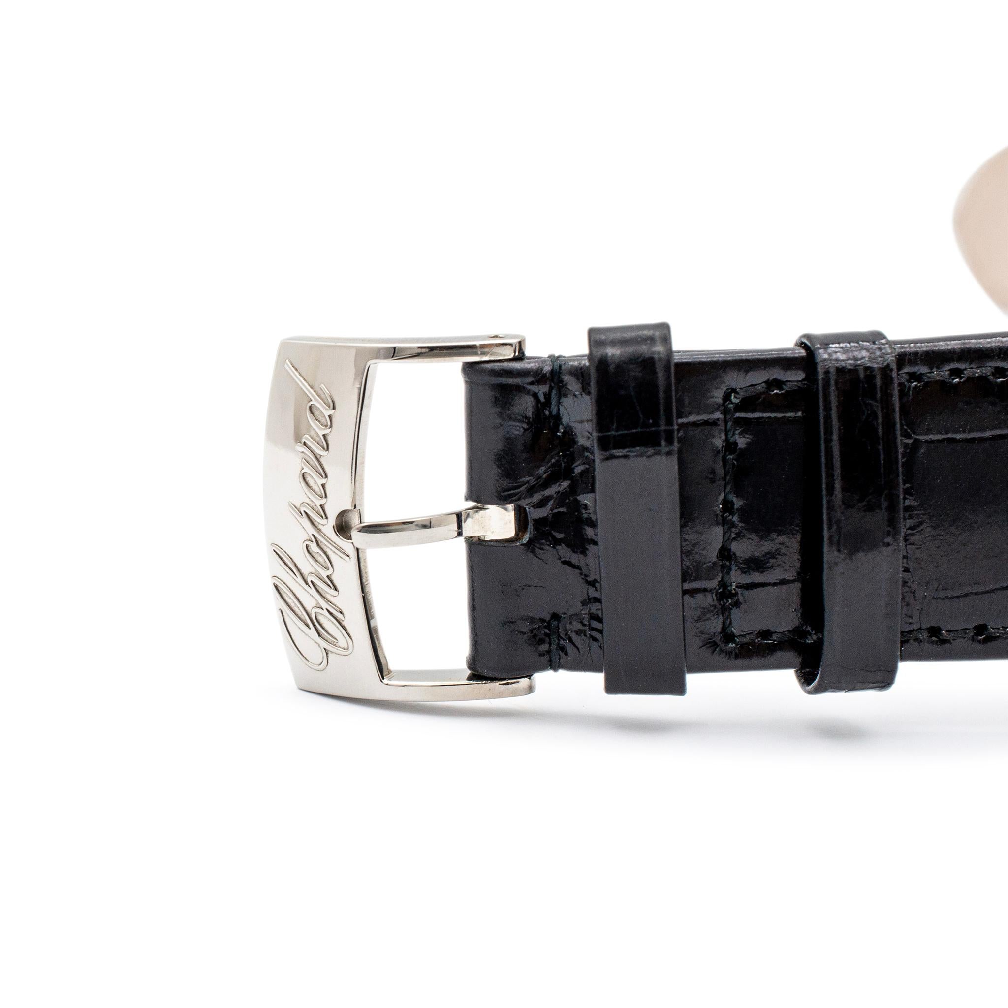 Chopard Happy Sport XL 288448-2001 Diamant-Edelstahluhr aus Perlmutt 2