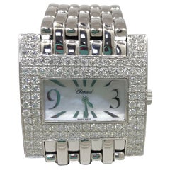 Chopard Haute Horlogerie White Gold Diamond White Dial Bracelet Ladies Watch