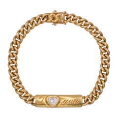 Chopard "I Heart You" Gold Bracelet