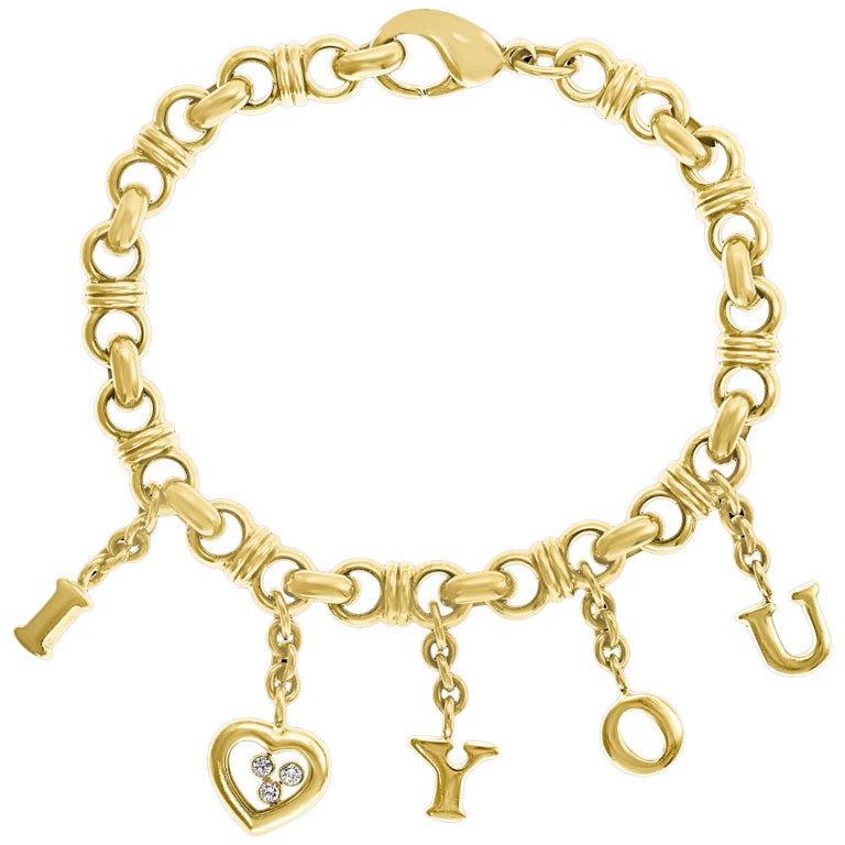 Chopard I Love You Bracelet - For Sale on 1stDibs