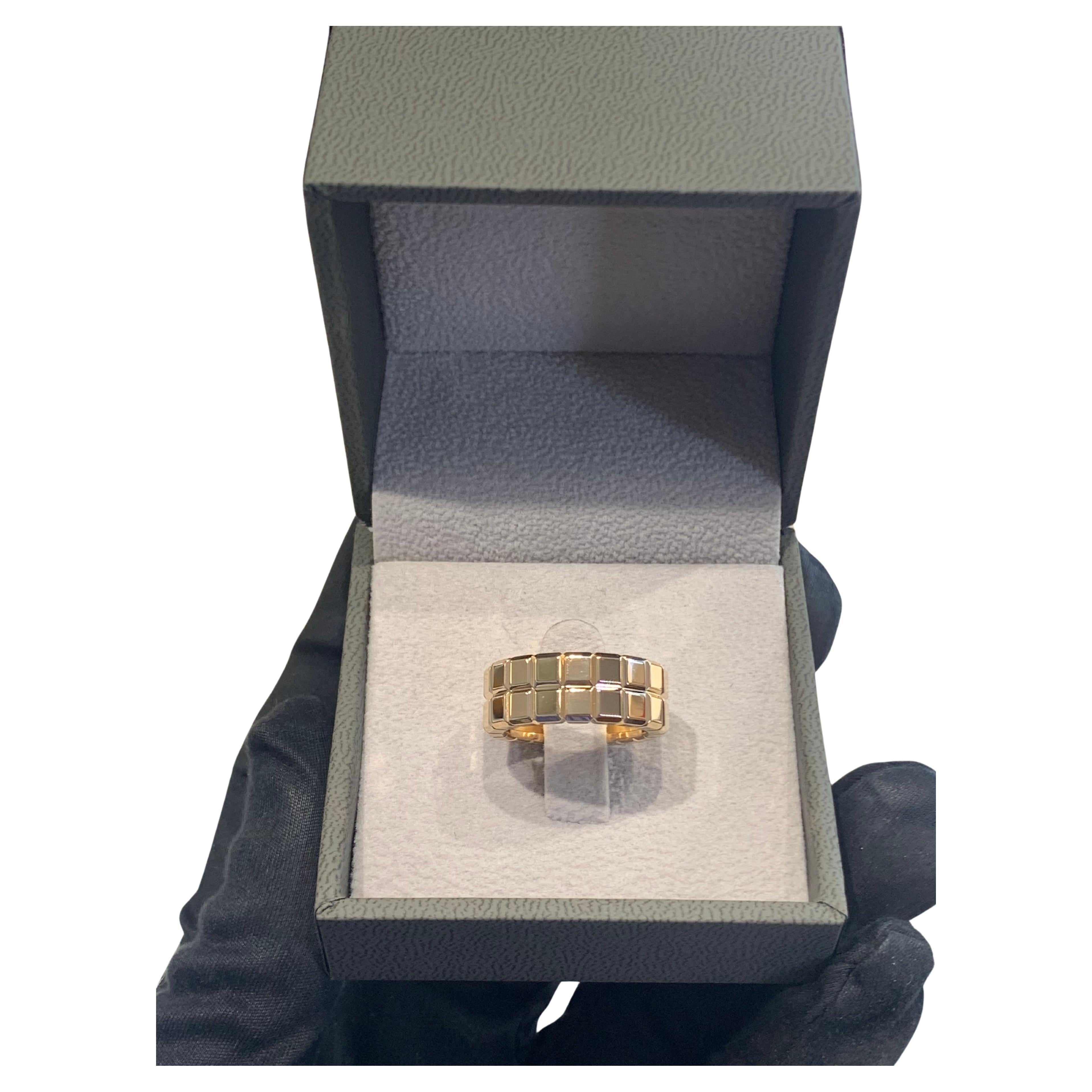 Chopard Ice Cube 18k Gold Ring