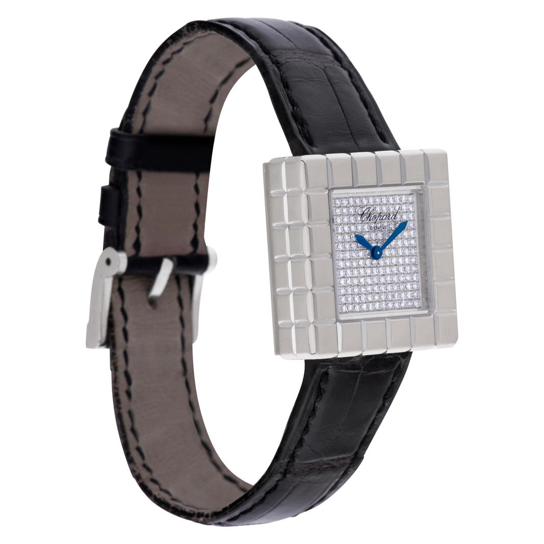chopard ice cube diamond watch
