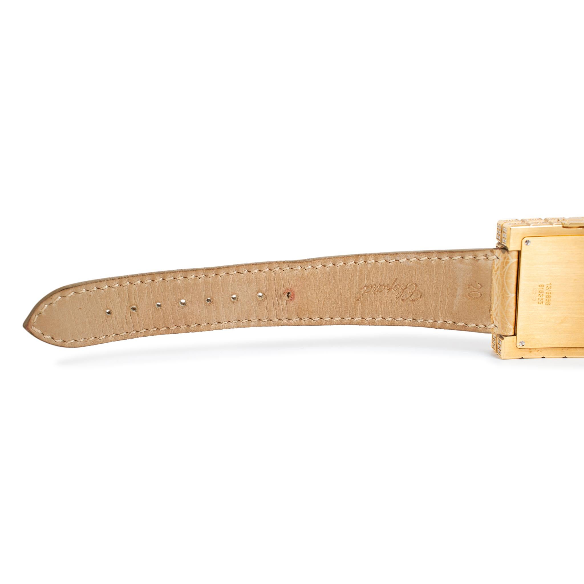 Montre Chopard Ice Cube 32MM 13/6858 Or jaune 18K Diamant Quartz en vente 1