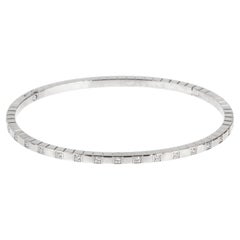 Chopard Ice Cube Diamond Bangle Bracelet en or blanc 18k