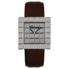 Chopard Ice Cube Diamond Ladies Watch 13-6858-8-20W