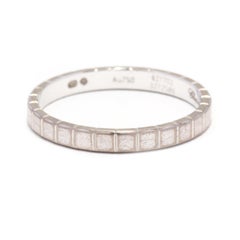 Chopard Ice Cube Eternity Band Ring, 18K White Gold, Ring, Simple