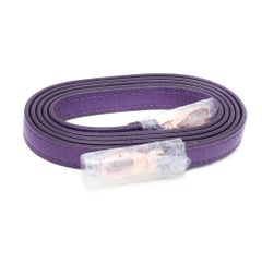 Chopard Ice Cube Purple Grained Leather Mini Bag 95000-1147