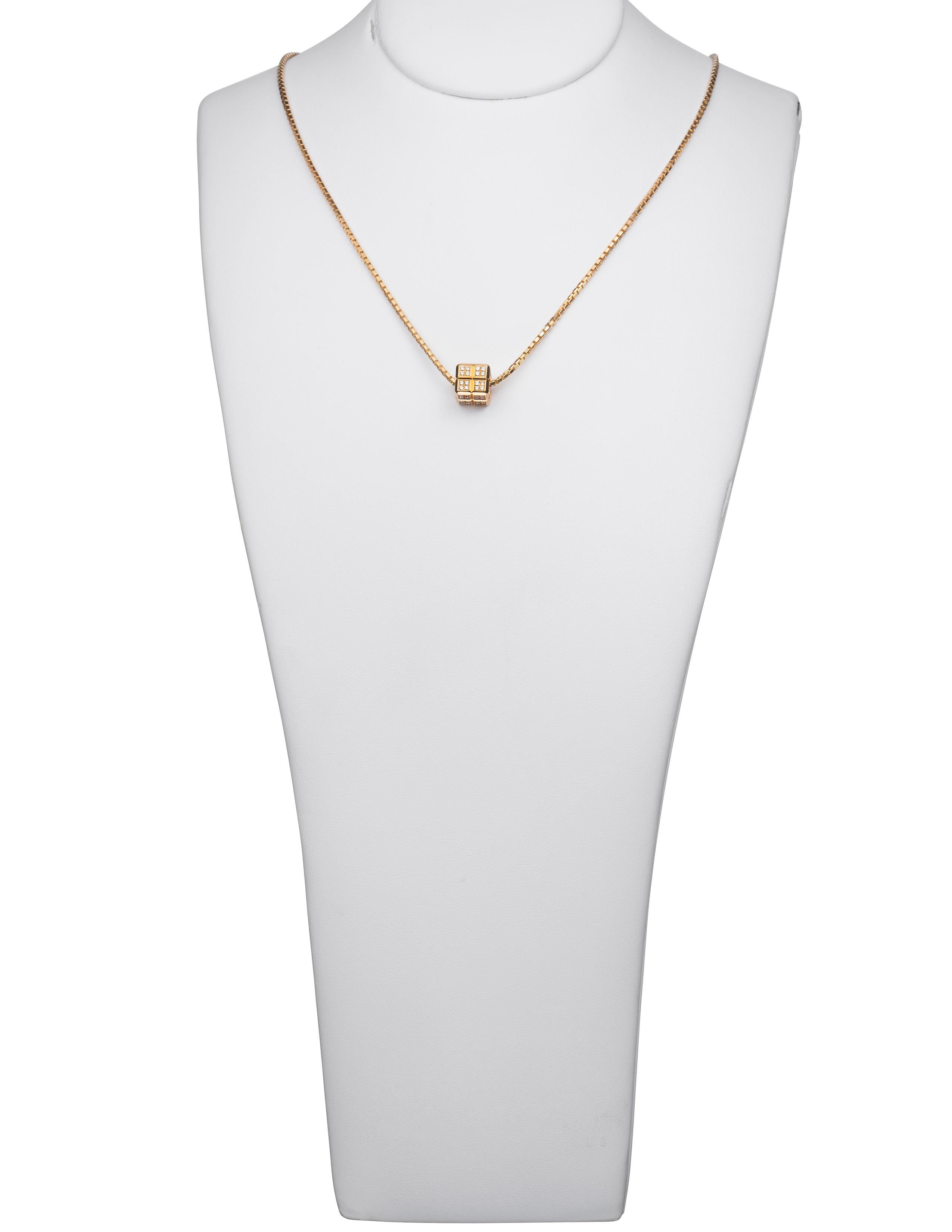 chopard ice cube necklace price