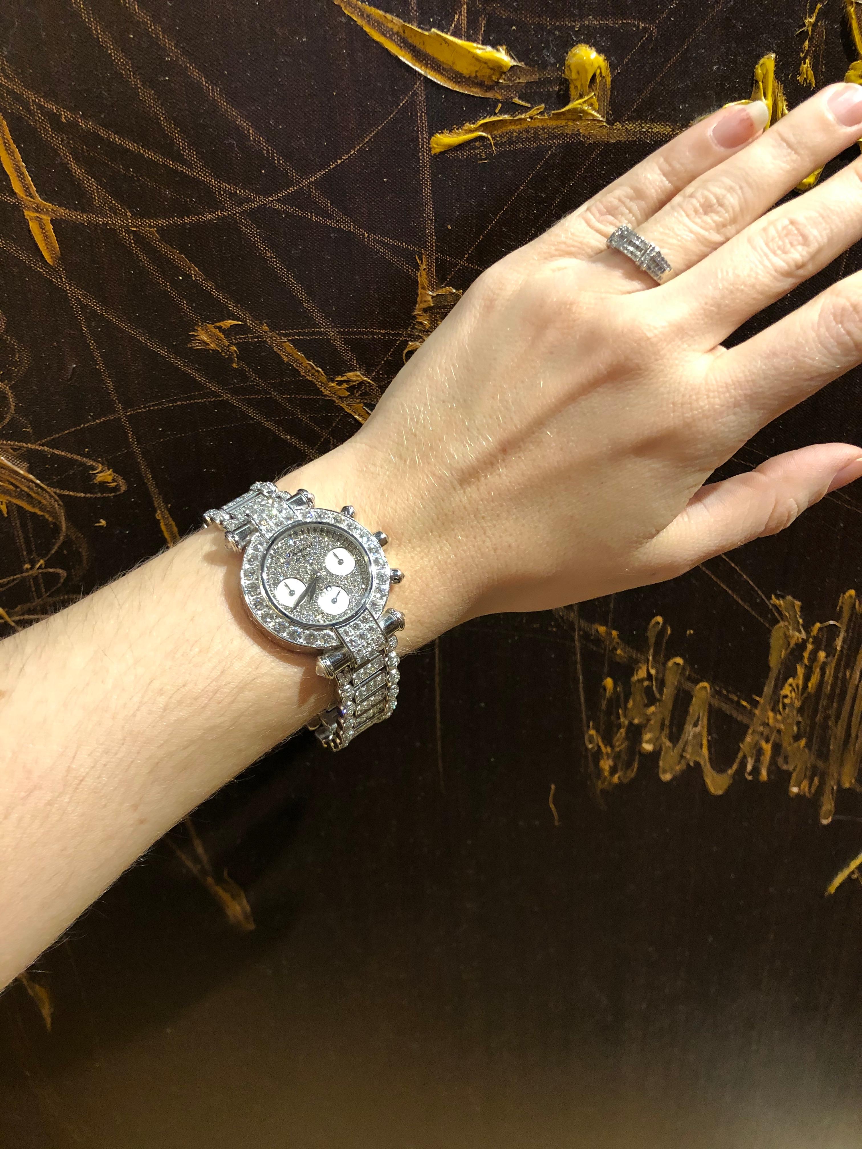 Chopard Imperiale Chronograph Diamonds Watch 4