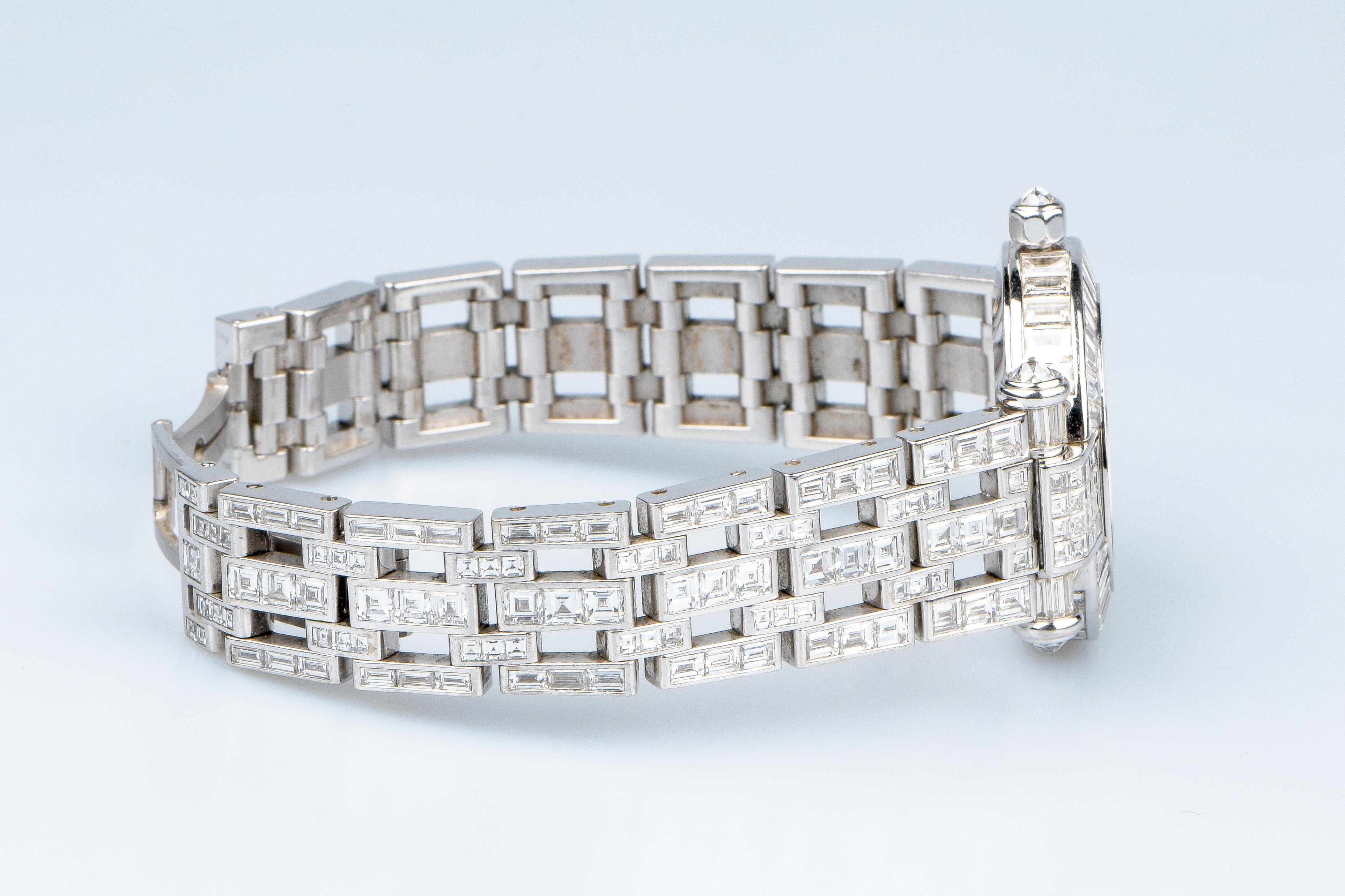 Chopard Imperiale Ladies Wrist Watch 18 Carat White Gold Full Diamonds 9
