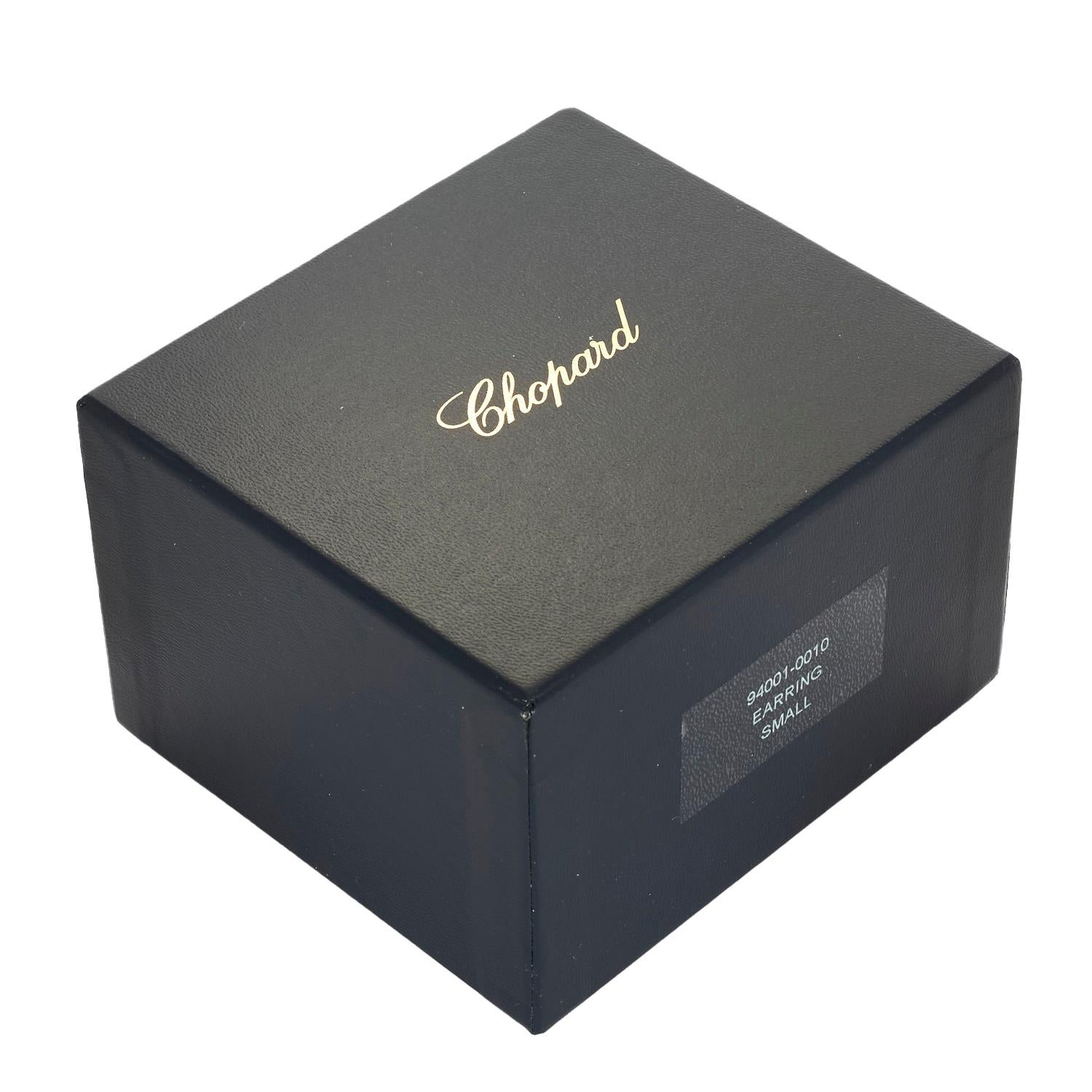 Women's or Men's CHOPARD - Imperial earrings in white gold and diamonds For Sale