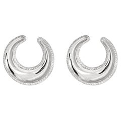 CHOPARD - Boucles d'oreilles Imperial en or blanc et diamants