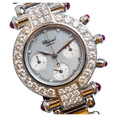 Chopard Imperial Watch in White Gold, Diamonds and Rubies