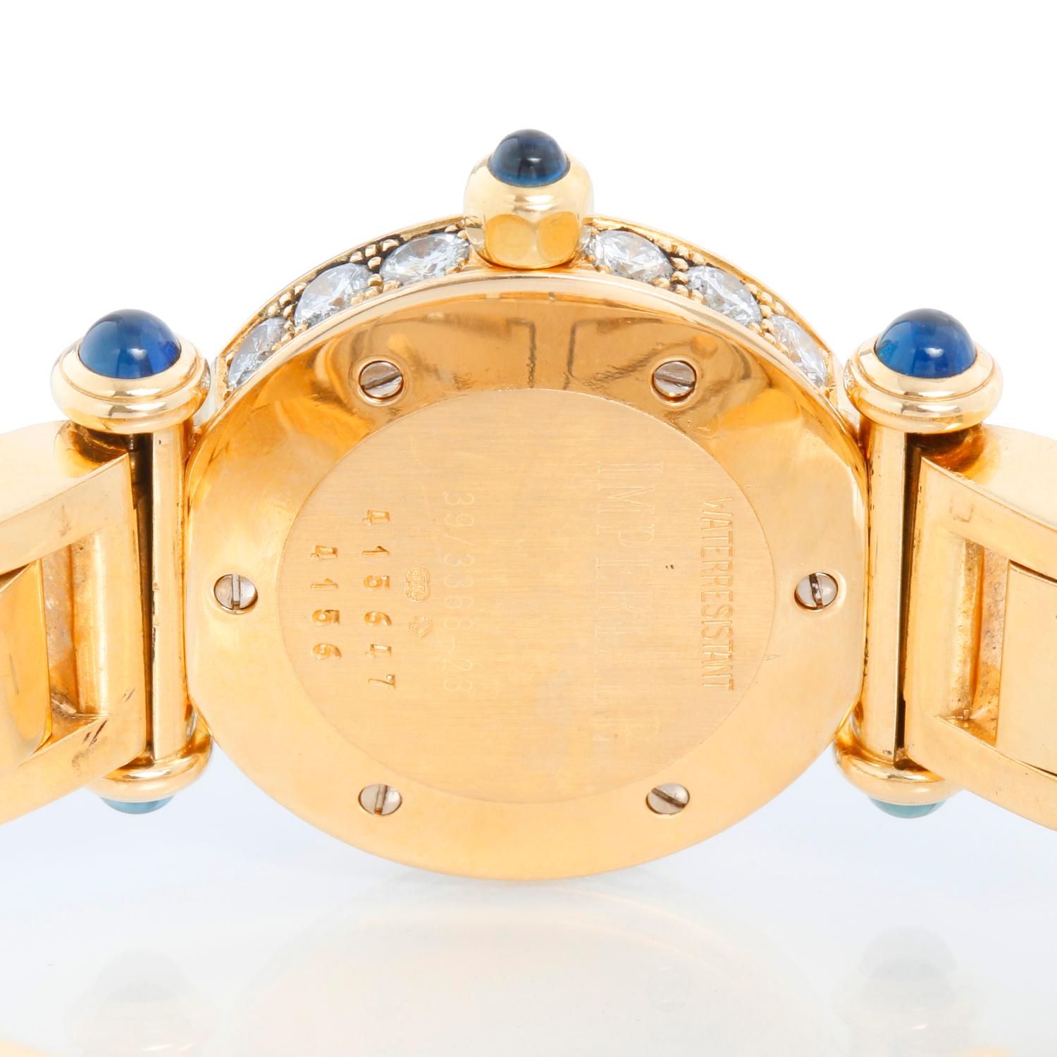 Chopard Imperiale Montre pour femme 39/3368-23 en or jaune 18 carats en vente 1