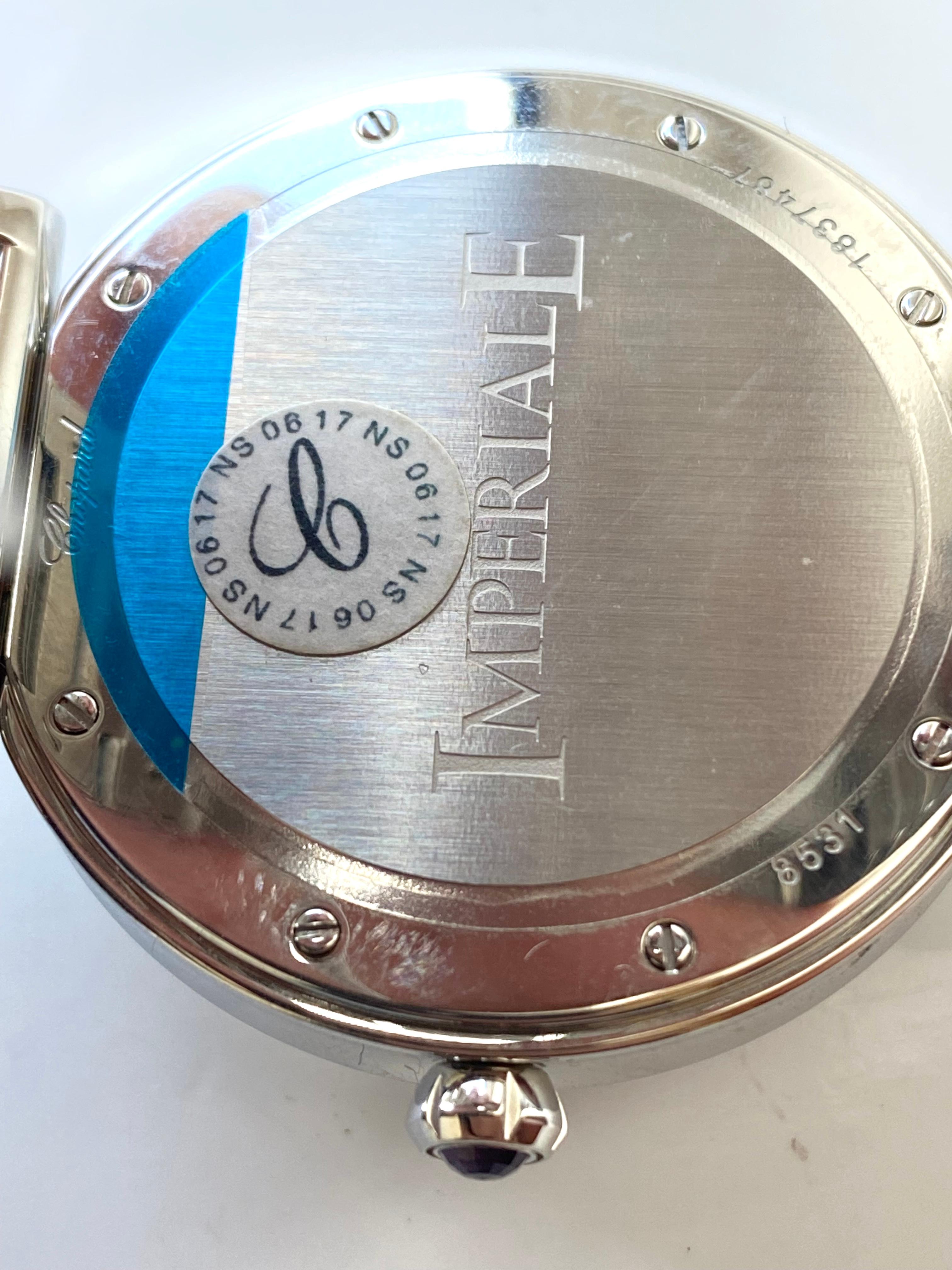 Chopard Imperiale Men's Stainless Steel with Box and Papers In Excellent Condition For Sale In Miami, FL