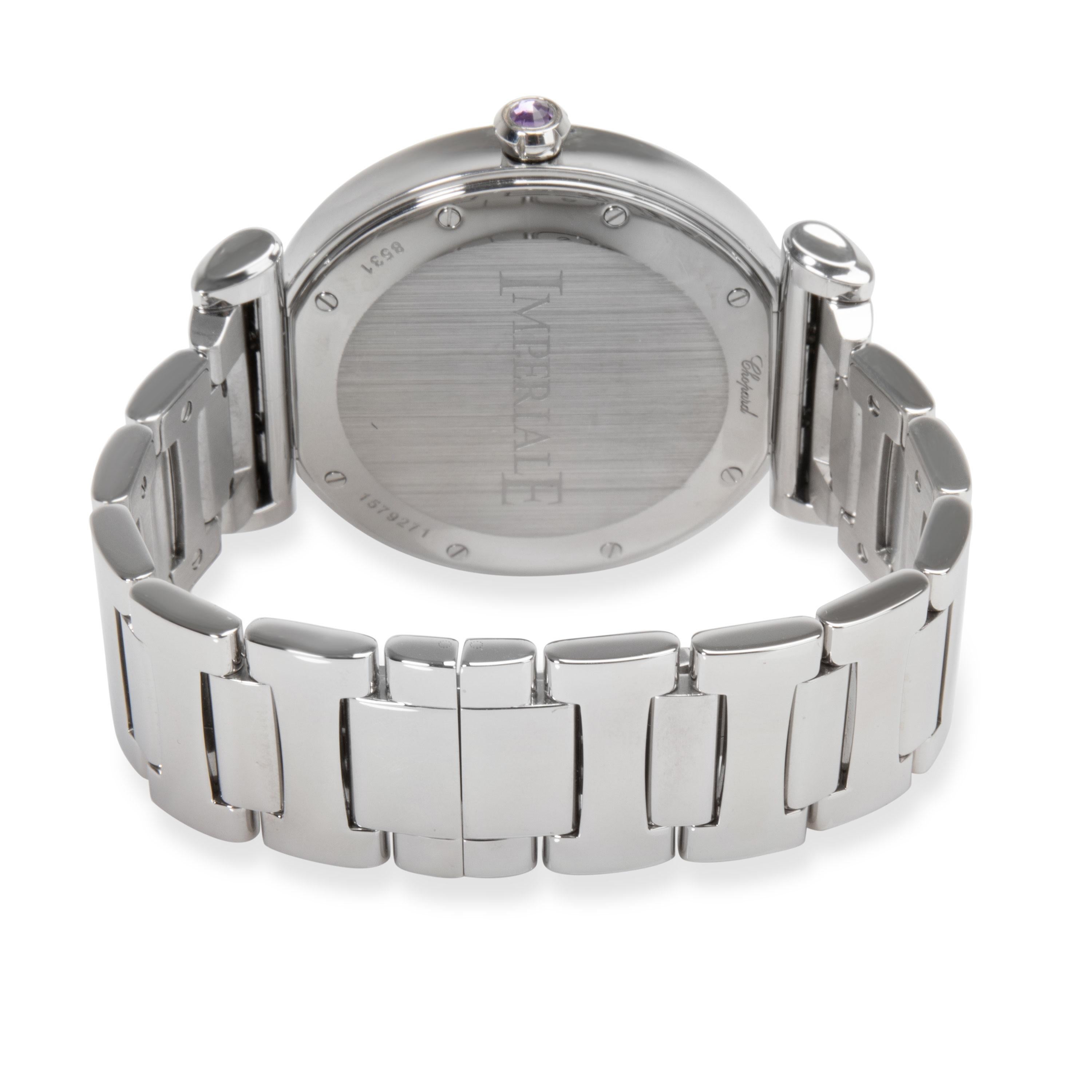 Chopard Imperiale 388531-3004 Unisex Watch in Stainless Steel In Excellent Condition In New York, NY