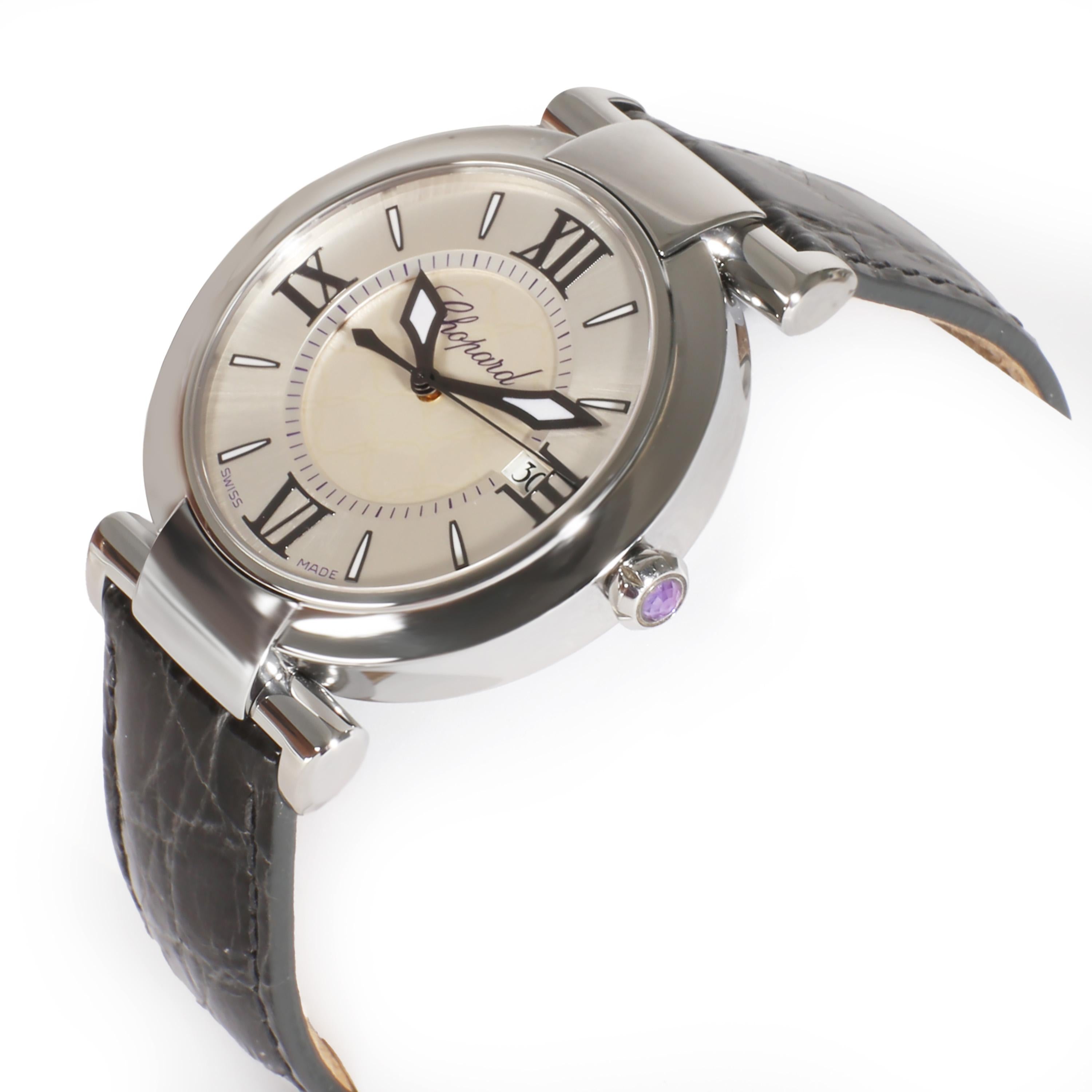 Chopard Imperiale 388532-3001 Unisex Watch in  Stainless Steel In Excellent Condition In New York, NY