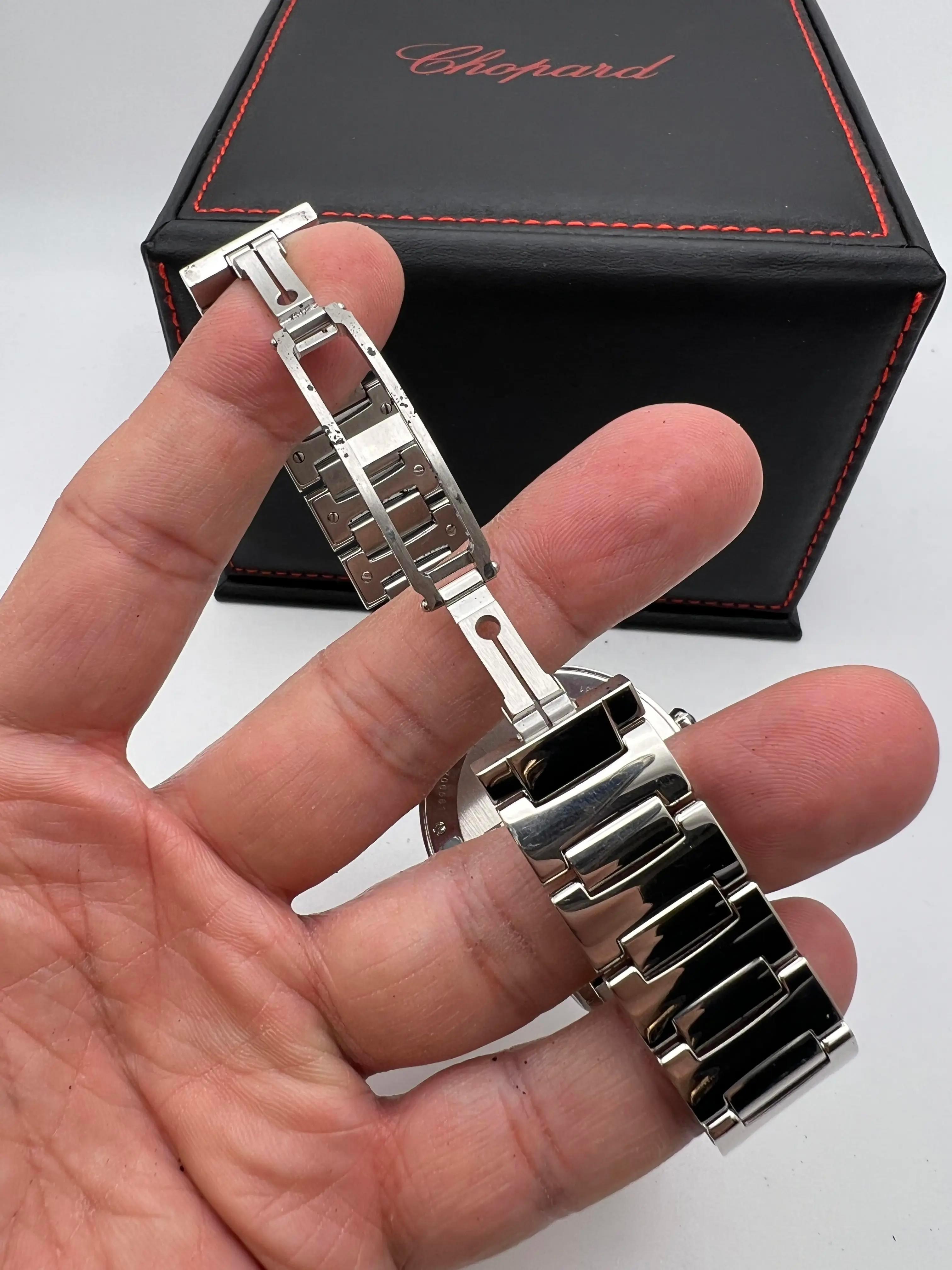 Chopard Imperiale 40mm Plata Madreperla Esfera Romana 388531-3011 Estuche en venta 6