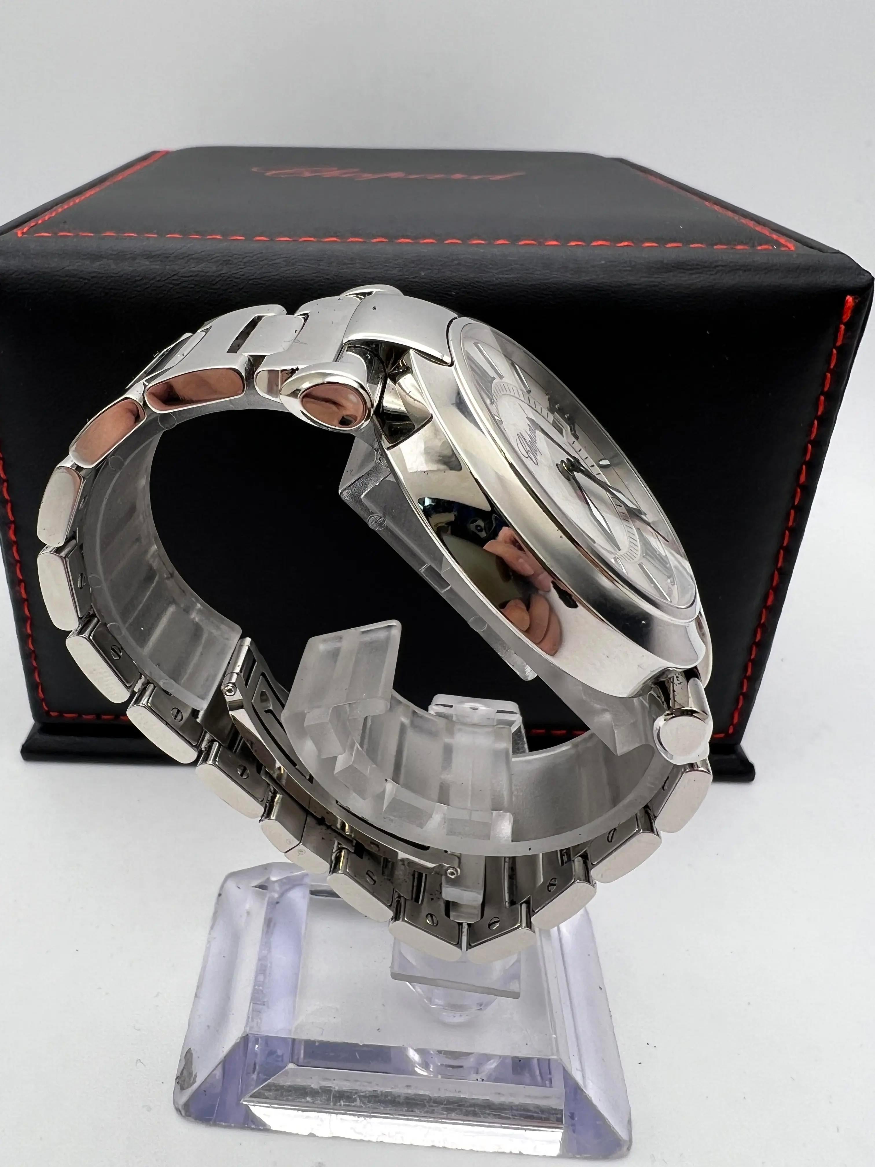 Chopard Imperiale 40mm Plata Madreperla Esfera Romana 388531-3011 Estuche en venta 5