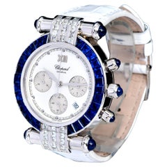 Chopard Imperiale 42mm Chronograph REF 38/3180-23 18K Gold Watch