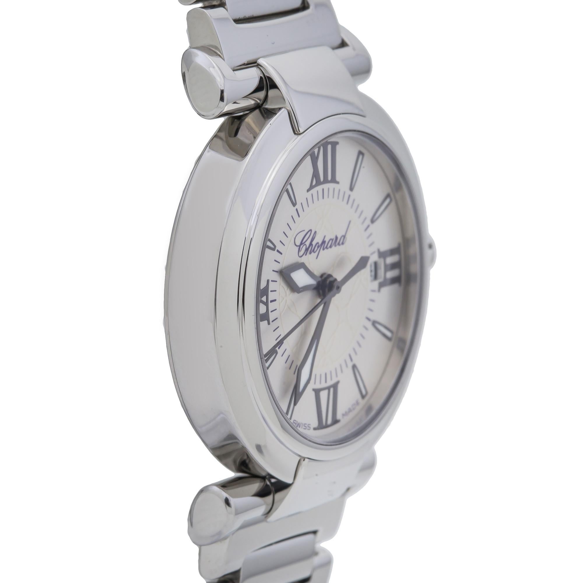 Contemporary Chopard Imperiale 8541, Silver Dial, Certified and Warranty