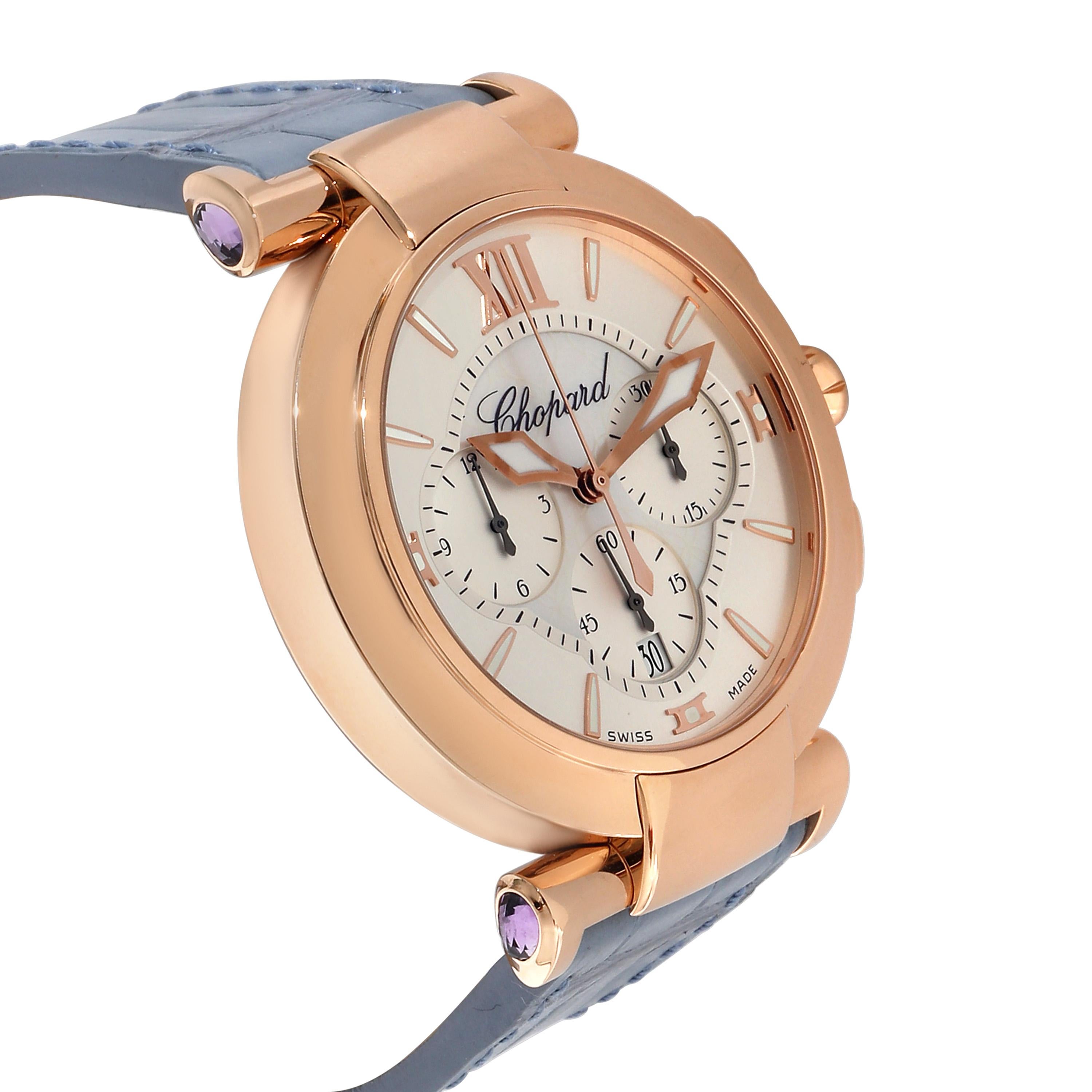 Montre homme Chopard Imperiale Chronograph 384211-5001 en or rose 18kt Pour hommes en vente