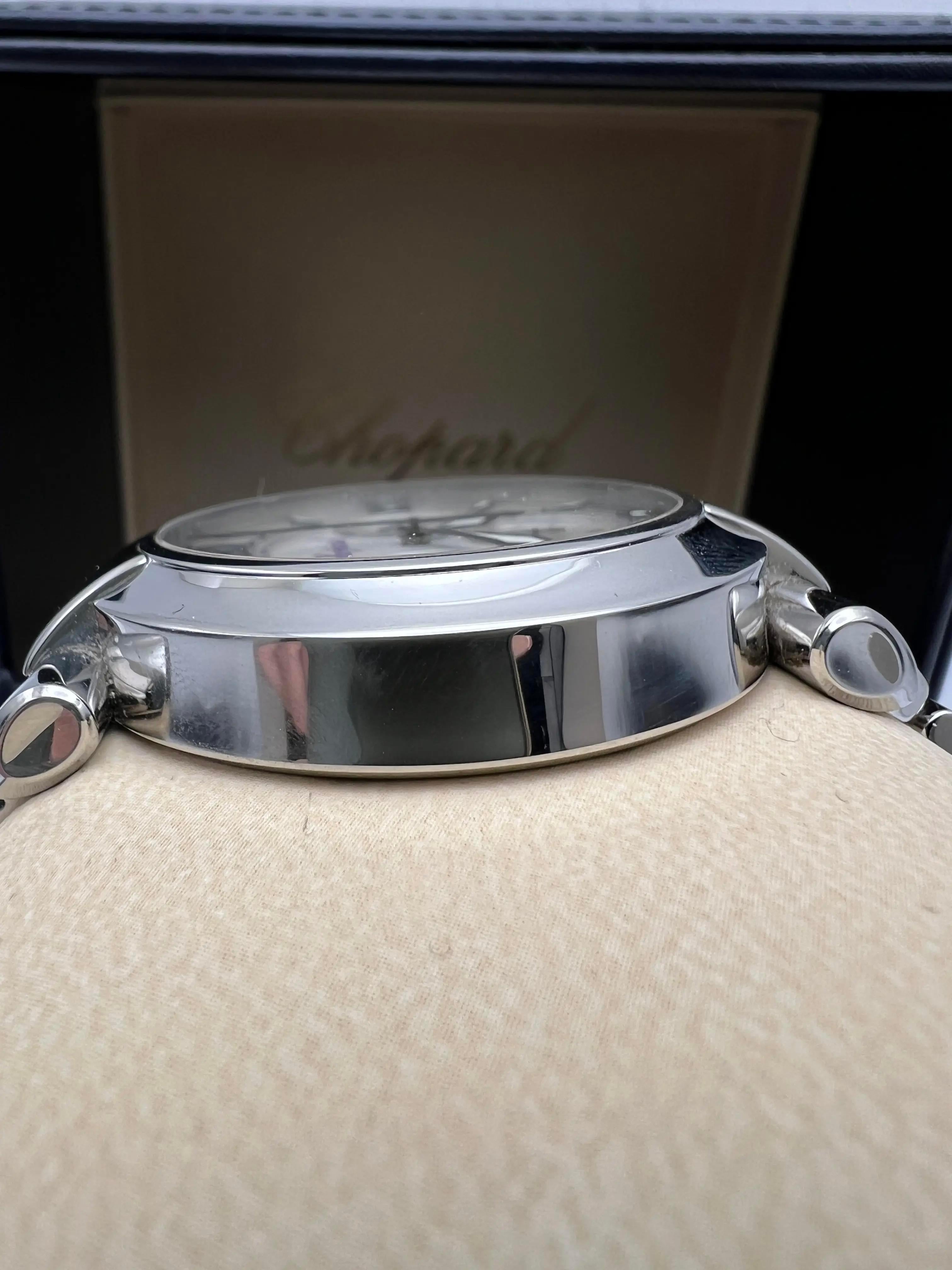 Chopard Imperiale Cronografo 40mm MOP Quadrante Argento 388549-3002 Scatola Documenti in vendita 5