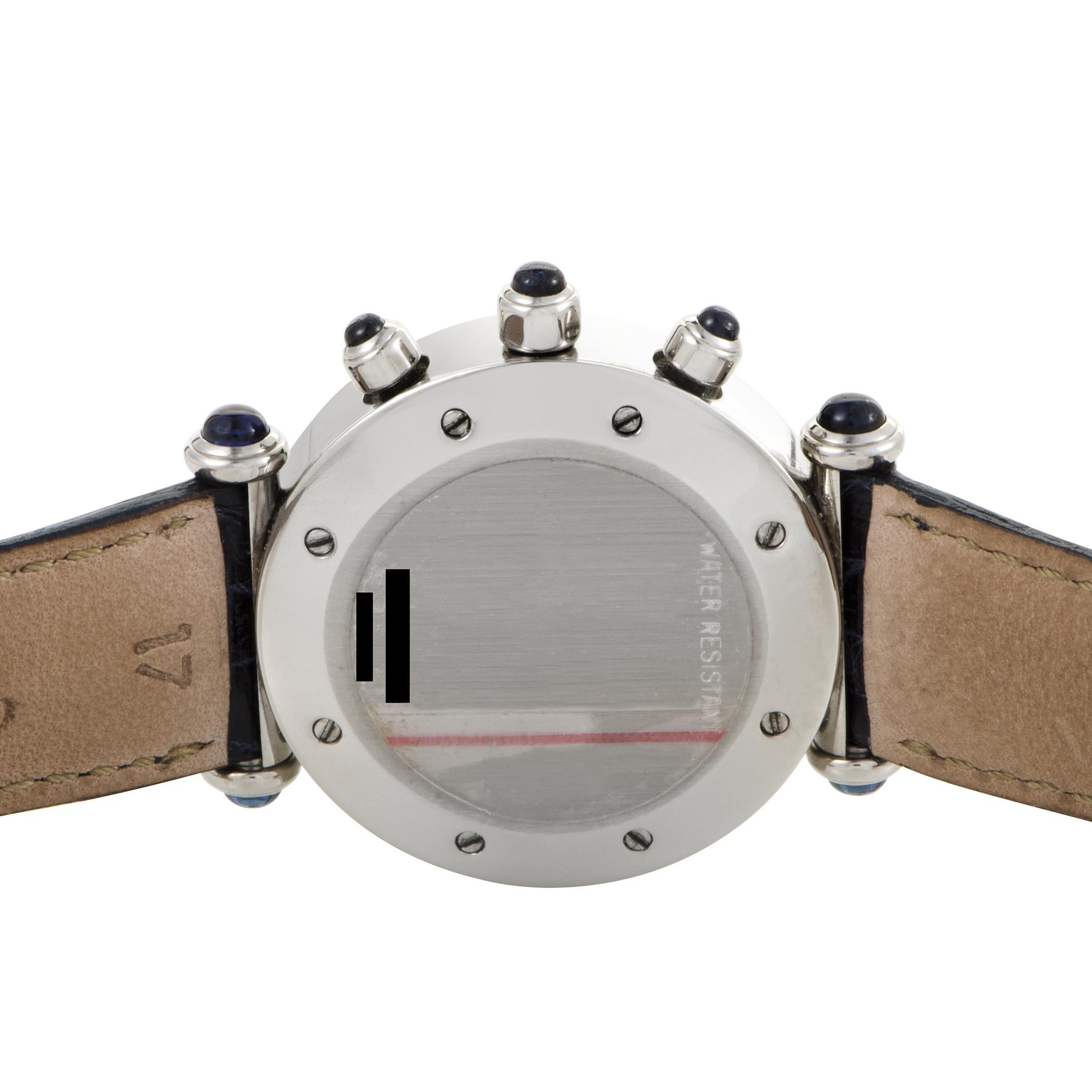 Chopard Imperiale Chronograph Damenuhr 388378-3001 im Zustand „Hervorragend“ in Southampton, PA