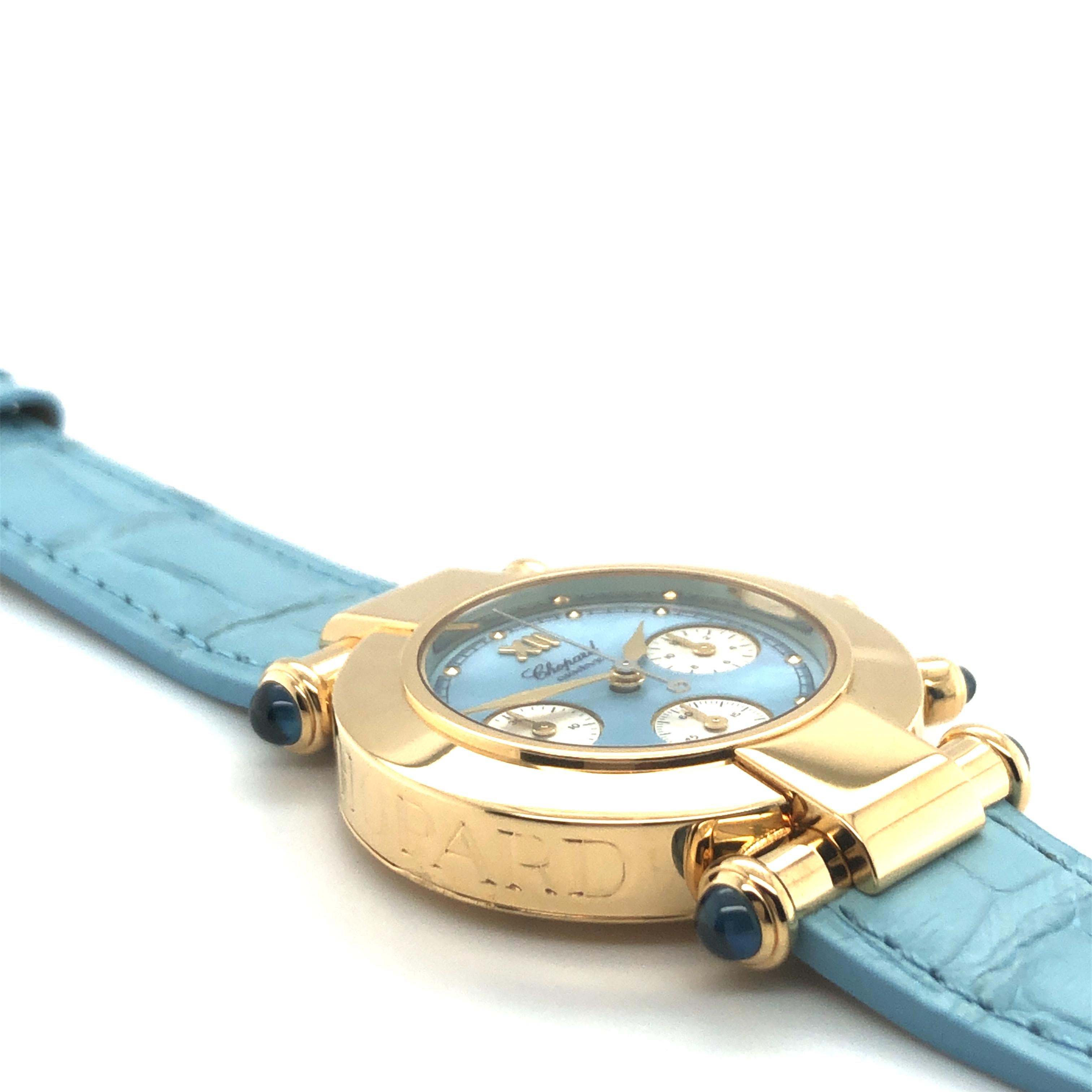 Chopard Imperiale Damenuhr-Chronograph aus 18 Karat Gelbgold 2
