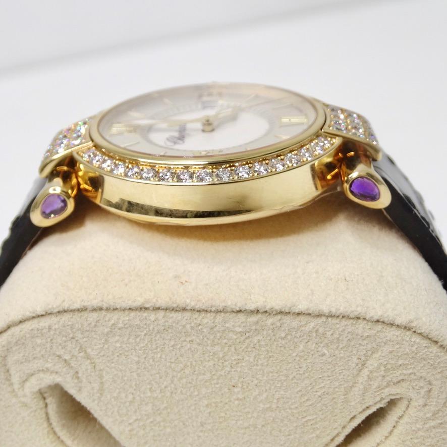 Chopard Imperiale Quartz 36mm Yellow Gold Diamond Watch 8