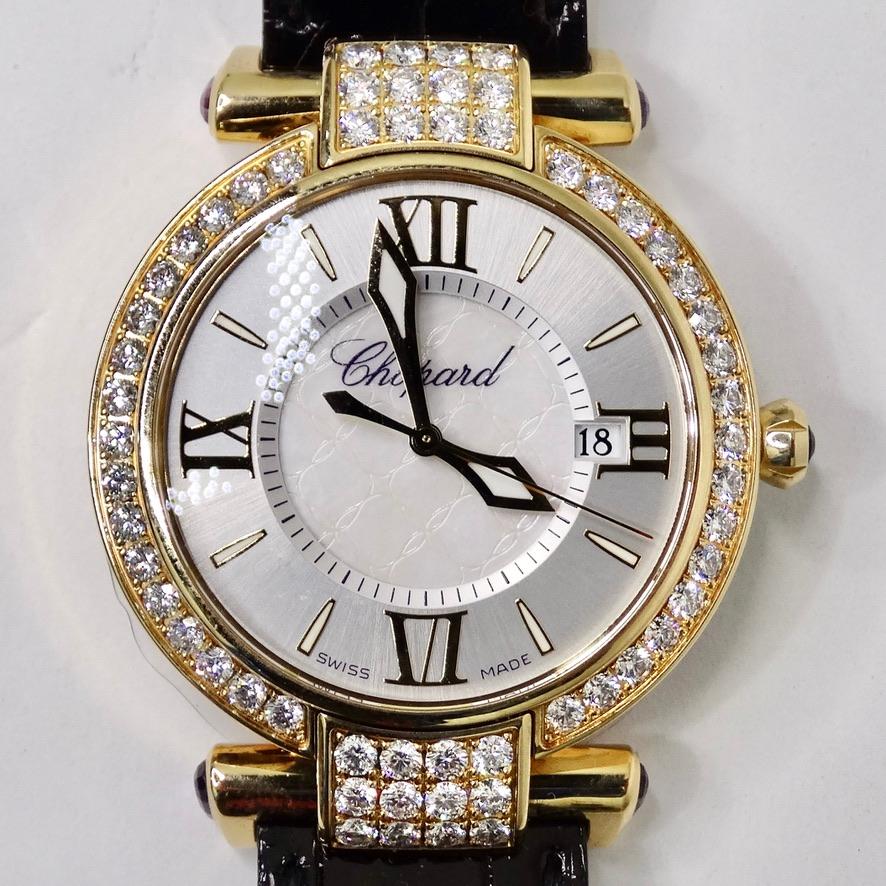 Women's or Men's Chopard Imperiale Quartz 36mm Yellow Gold Diamond Watch