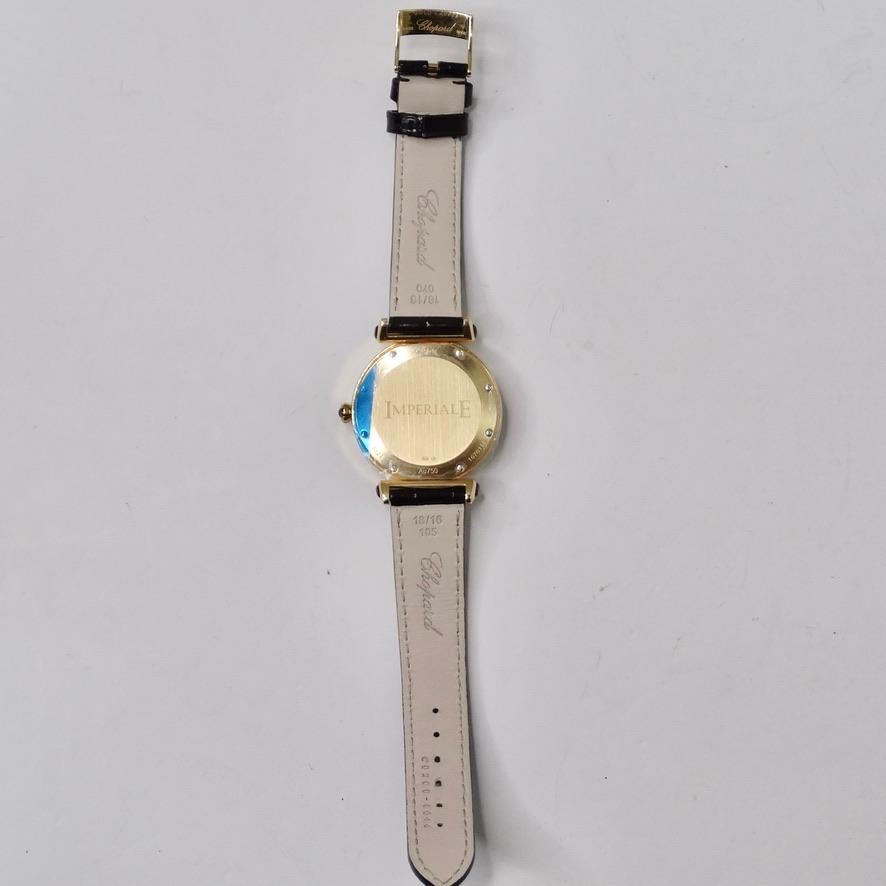 Chopard Imperiale Quartz 36mm Yellow Gold Diamond Watch 2