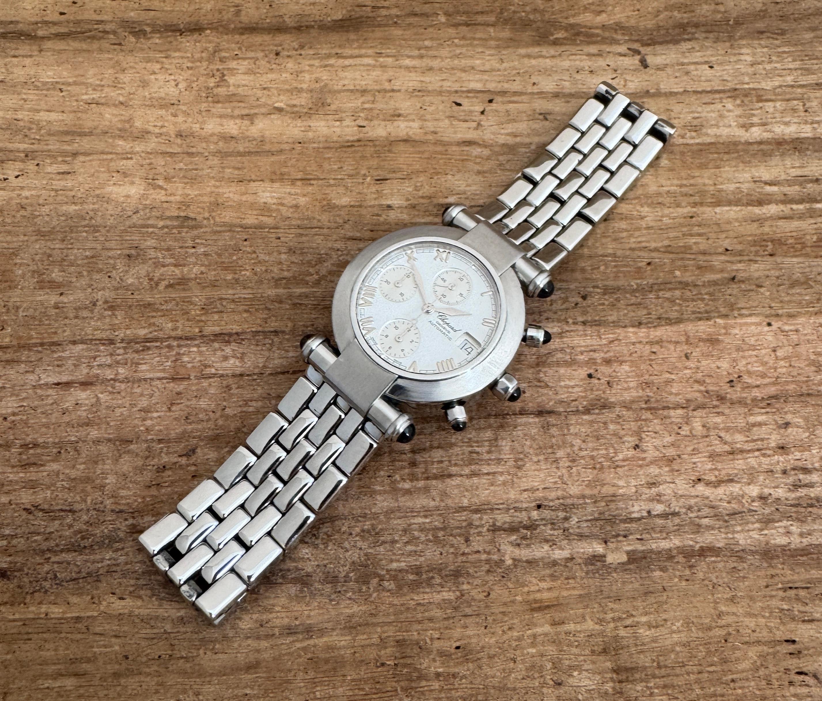Chopard Imperiale Reloj Automático Cronógrafo Acero Inoxidable en venta 7