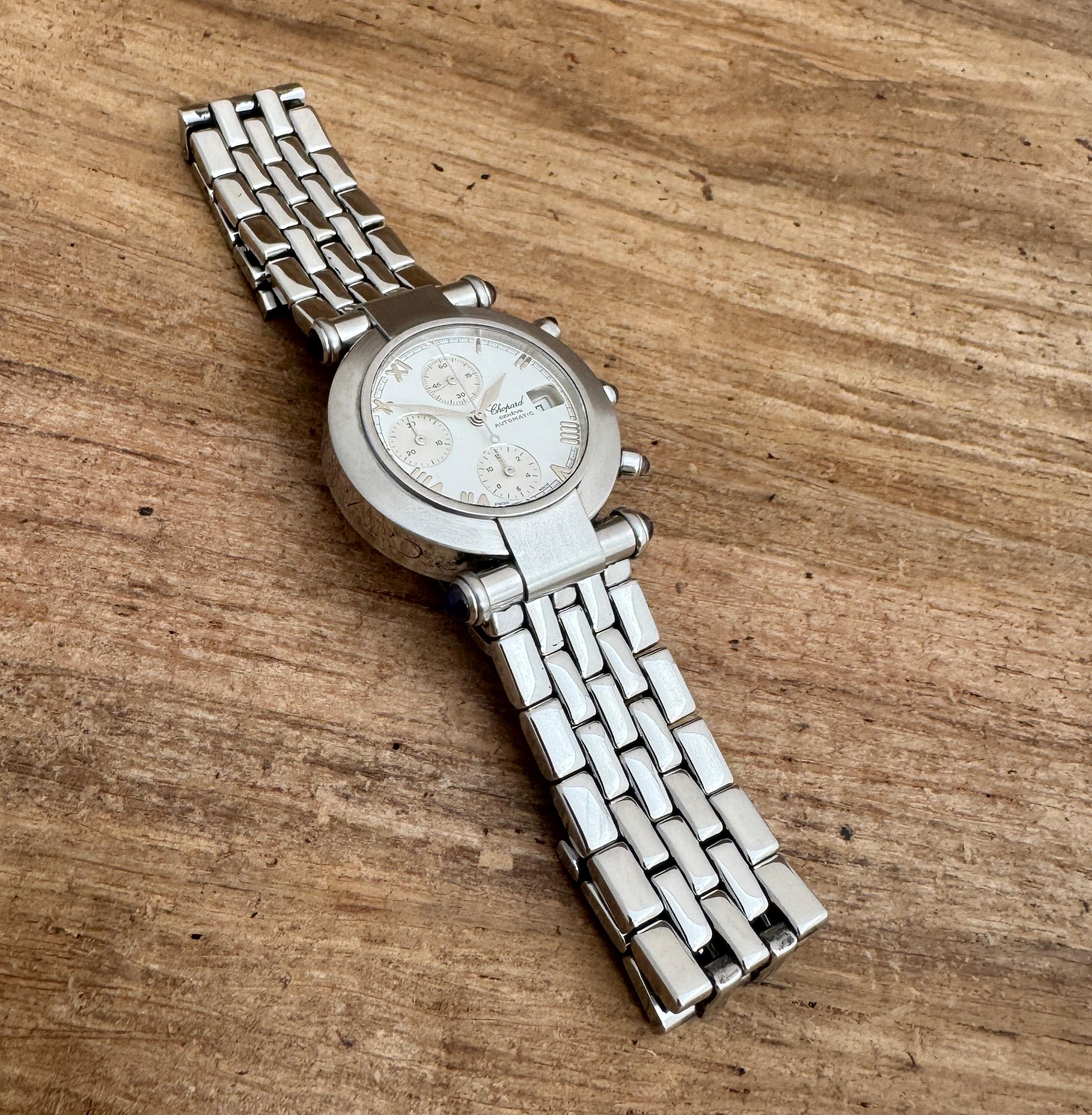 Chopard Imperiale Reloj Automático Cronógrafo Acero Inoxidable en venta 8