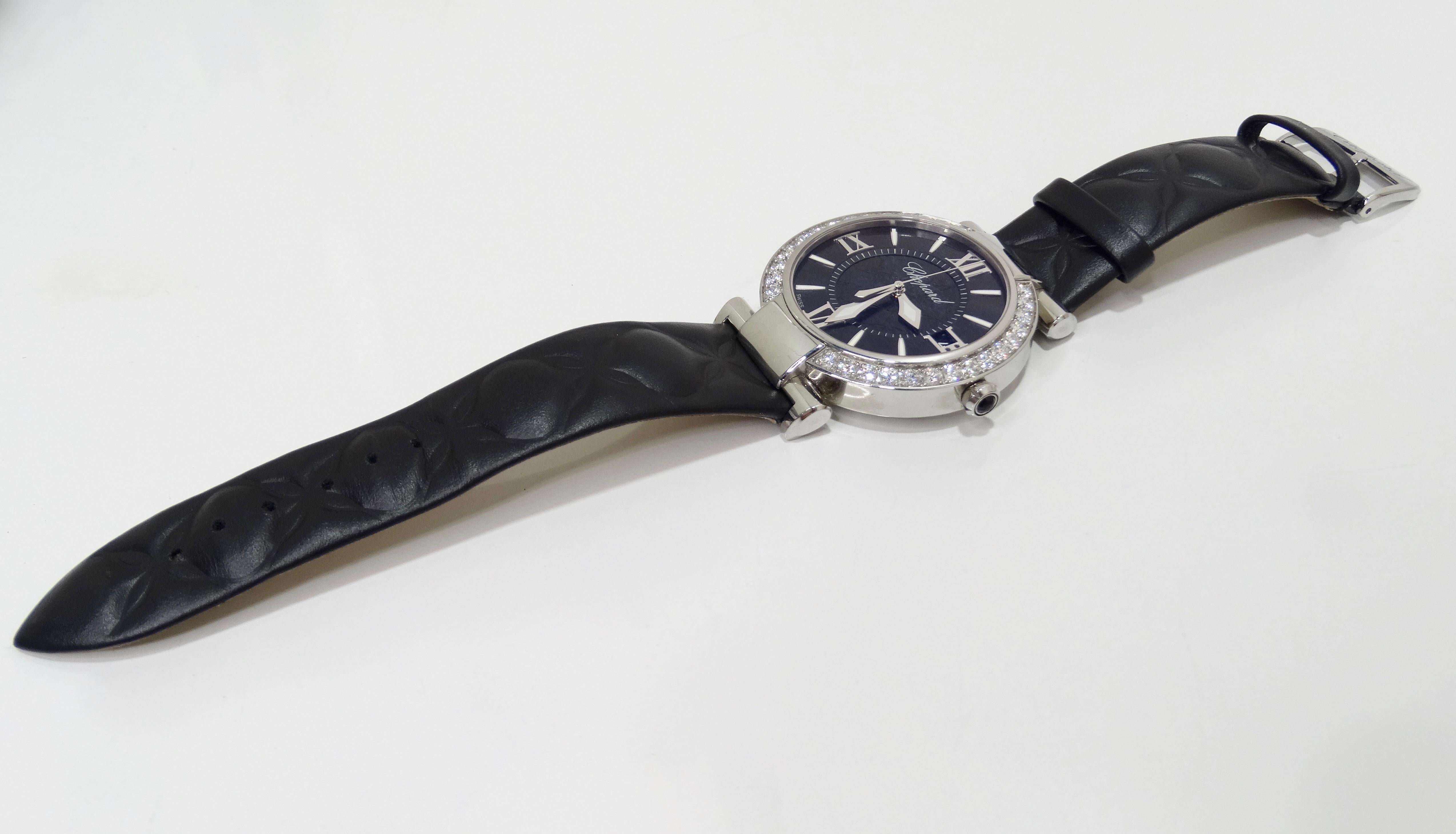 Chopard Imperiale Steel Diamond Bezel Watch  11