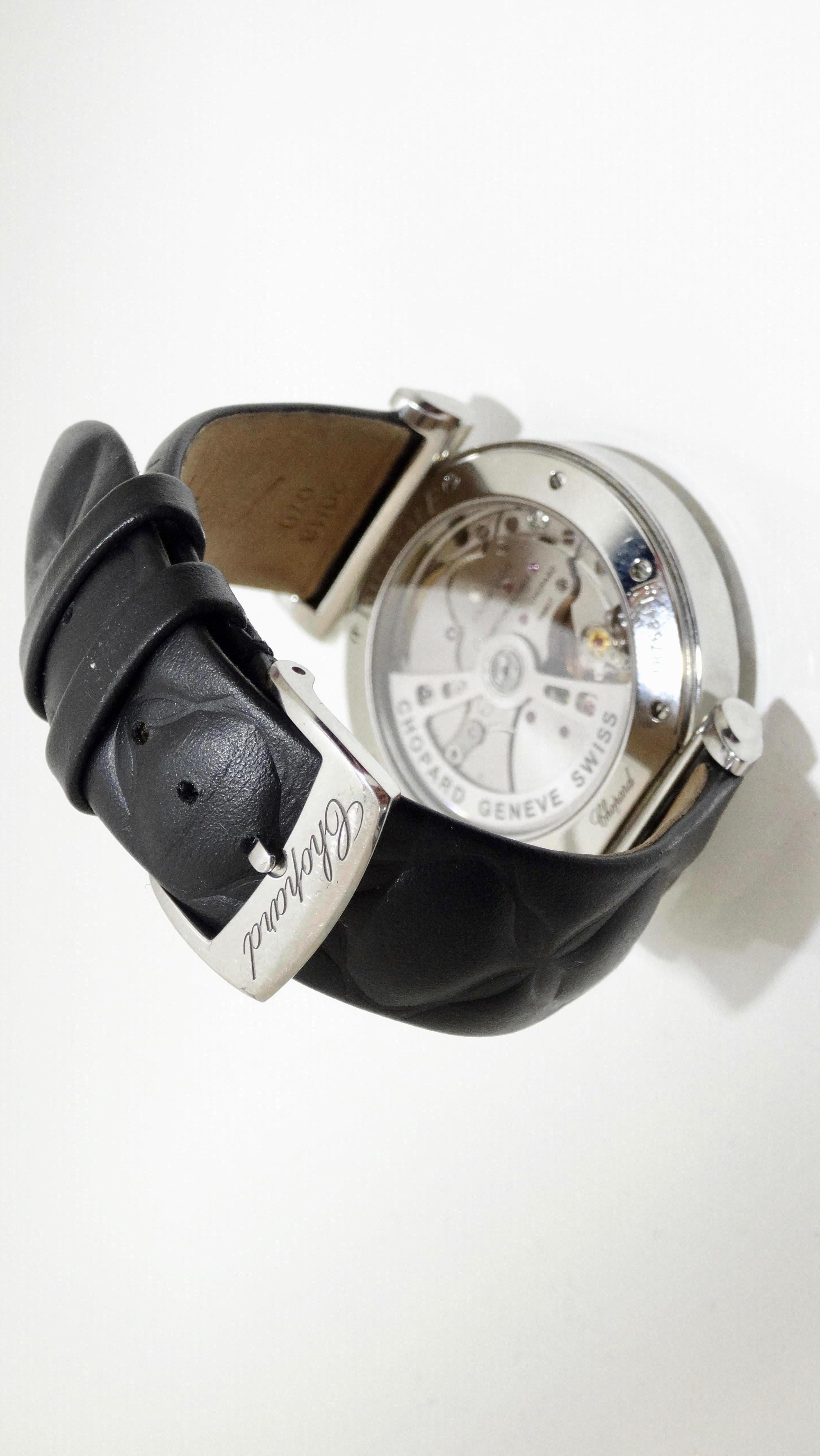 Women's or Men's Chopard Imperiale Steel Diamond Bezel Watch 