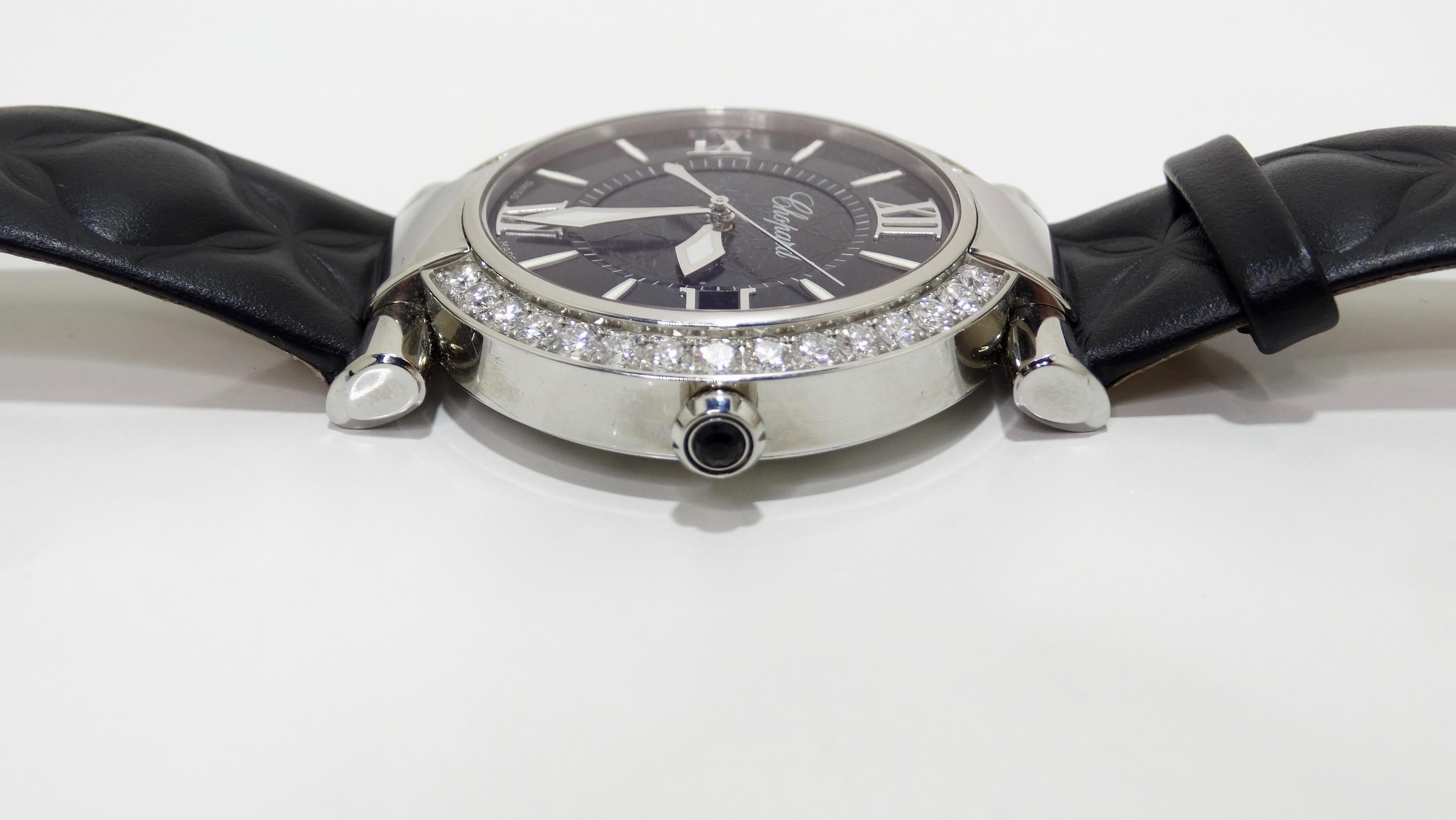 Chopard Imperiale Steel Diamond Bezel Watch  3