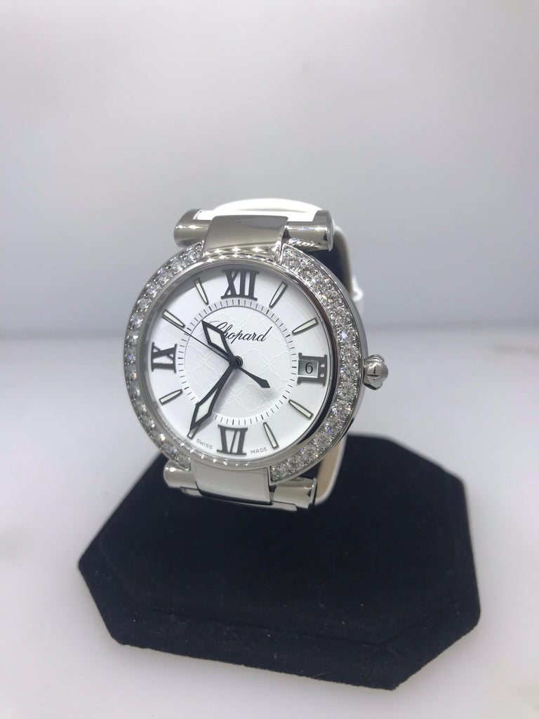 Chopard Imperiale White Dial Diamond Automatic Watch 38/8531 For Sale ...