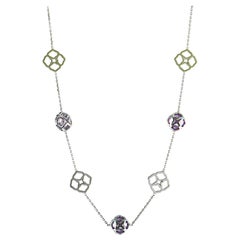 Chopard Imperiale White Gold Amethyst Necklace