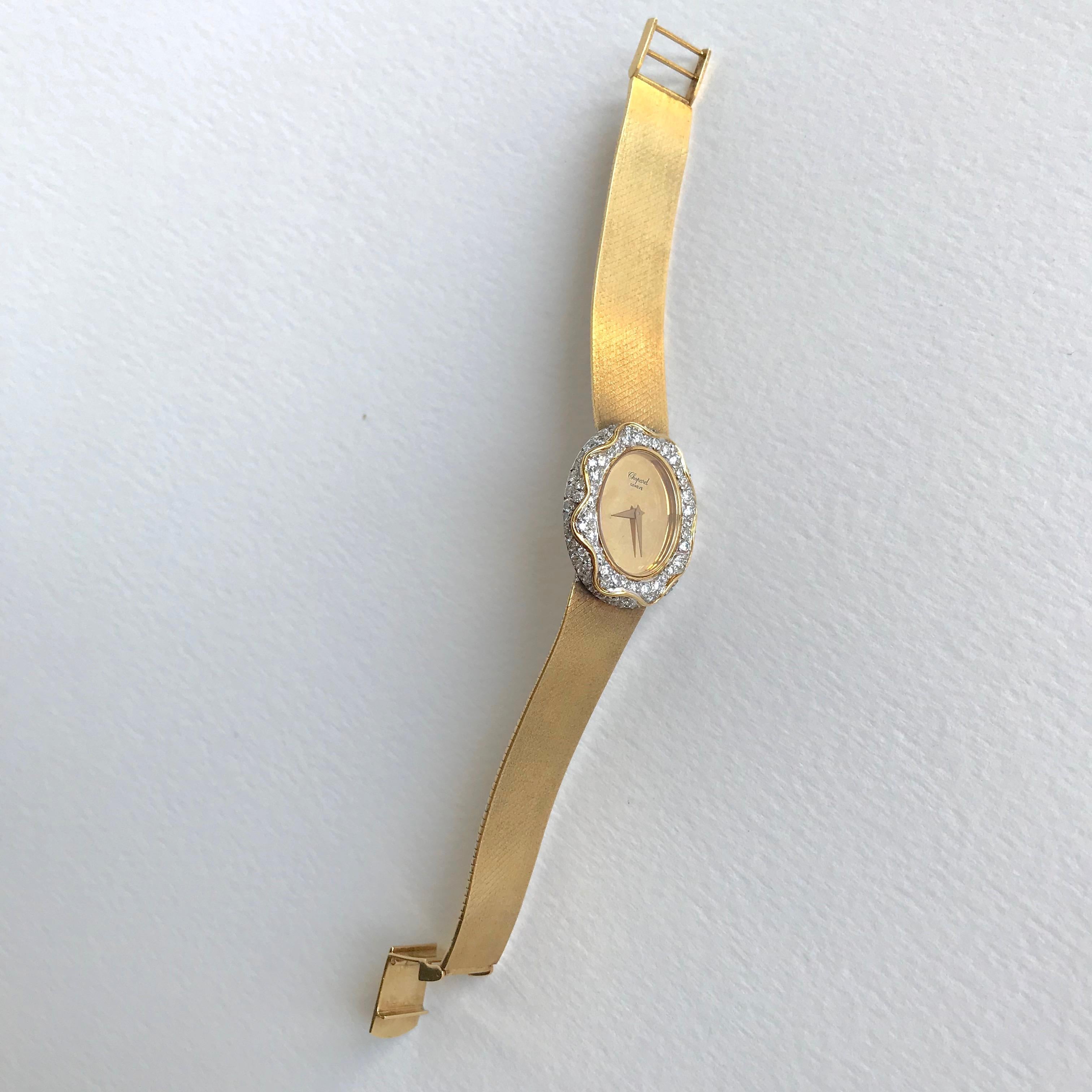 women's gold watch with diamonds