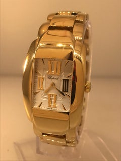Chopard La Strada 18 Karat Gelbgold Damenarmbanduhr 41/9254