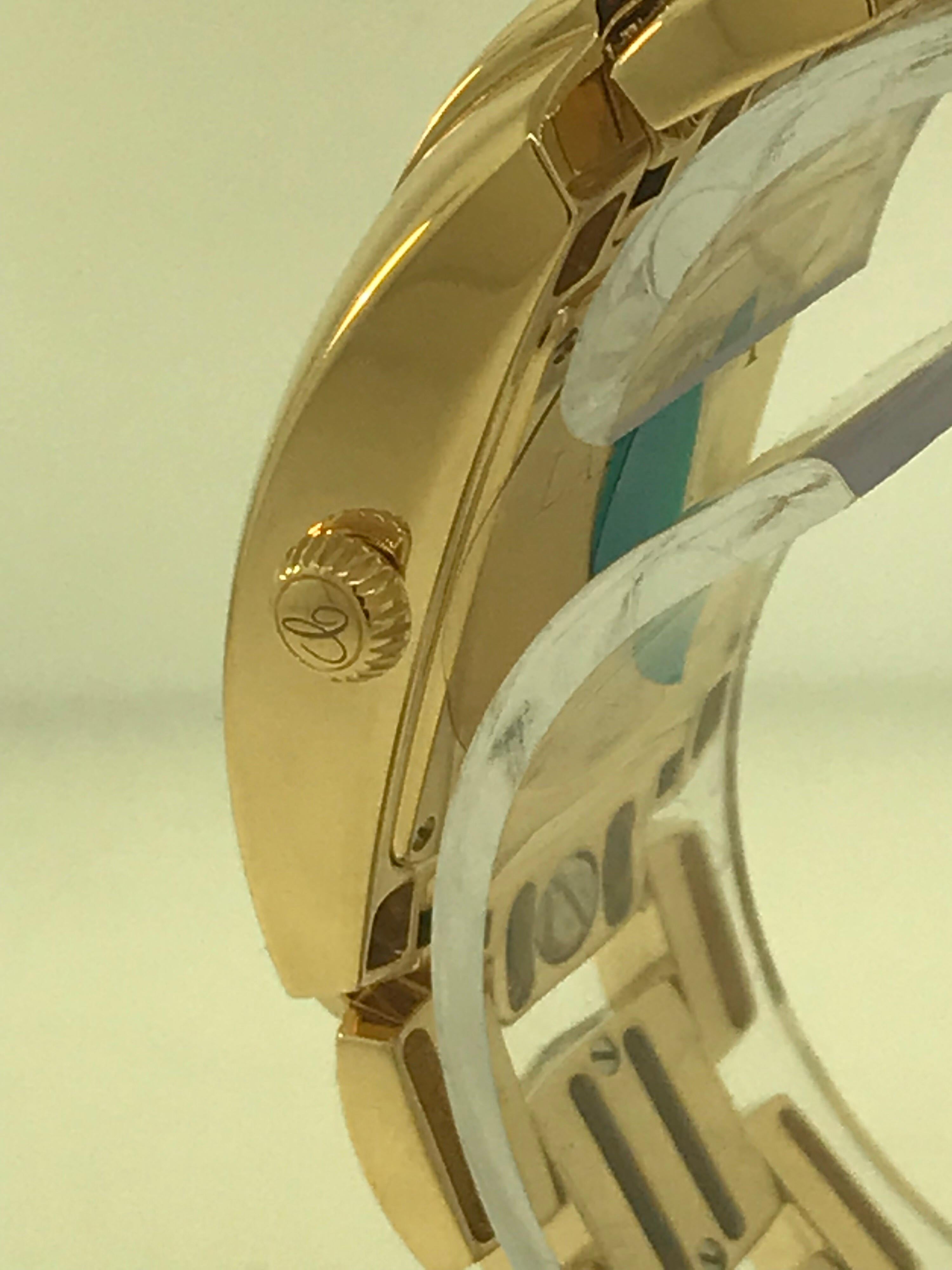 Chopard La Strada 18 Karat Yellow Gold Ladies Bracelet Watch 41/9254 For Sale 5