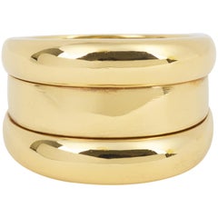 Chopard "La Strada" 18 Karat Yellow Gold Ring