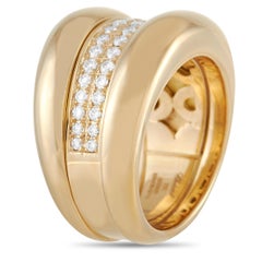 Chopard La Strada 18K Yellow Gold 0.63 ct Diamond Ring