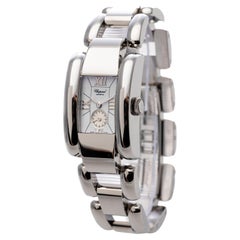 Chopard Montre La Strada 35X23 mm en acier inoxydable avec cadran blanc Réf. : 8357