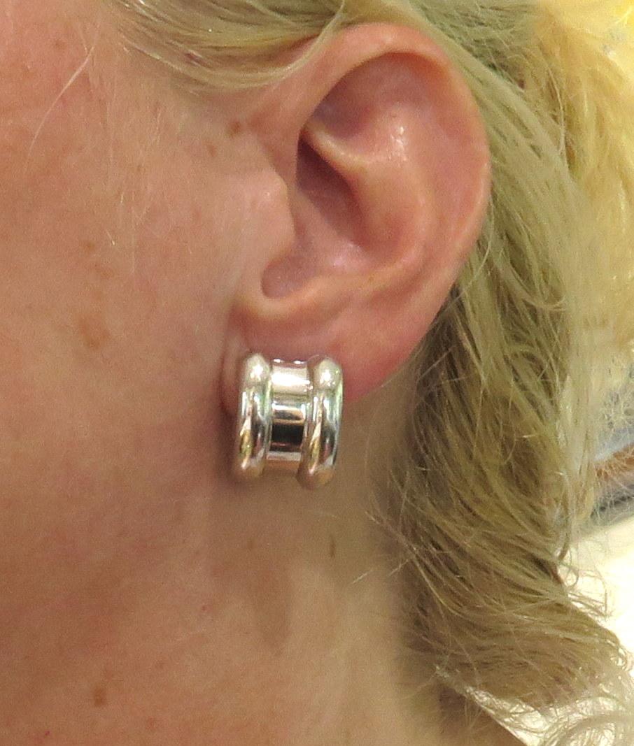 Chopard La Strada Collection 18 Karat White Gold Earrings 5