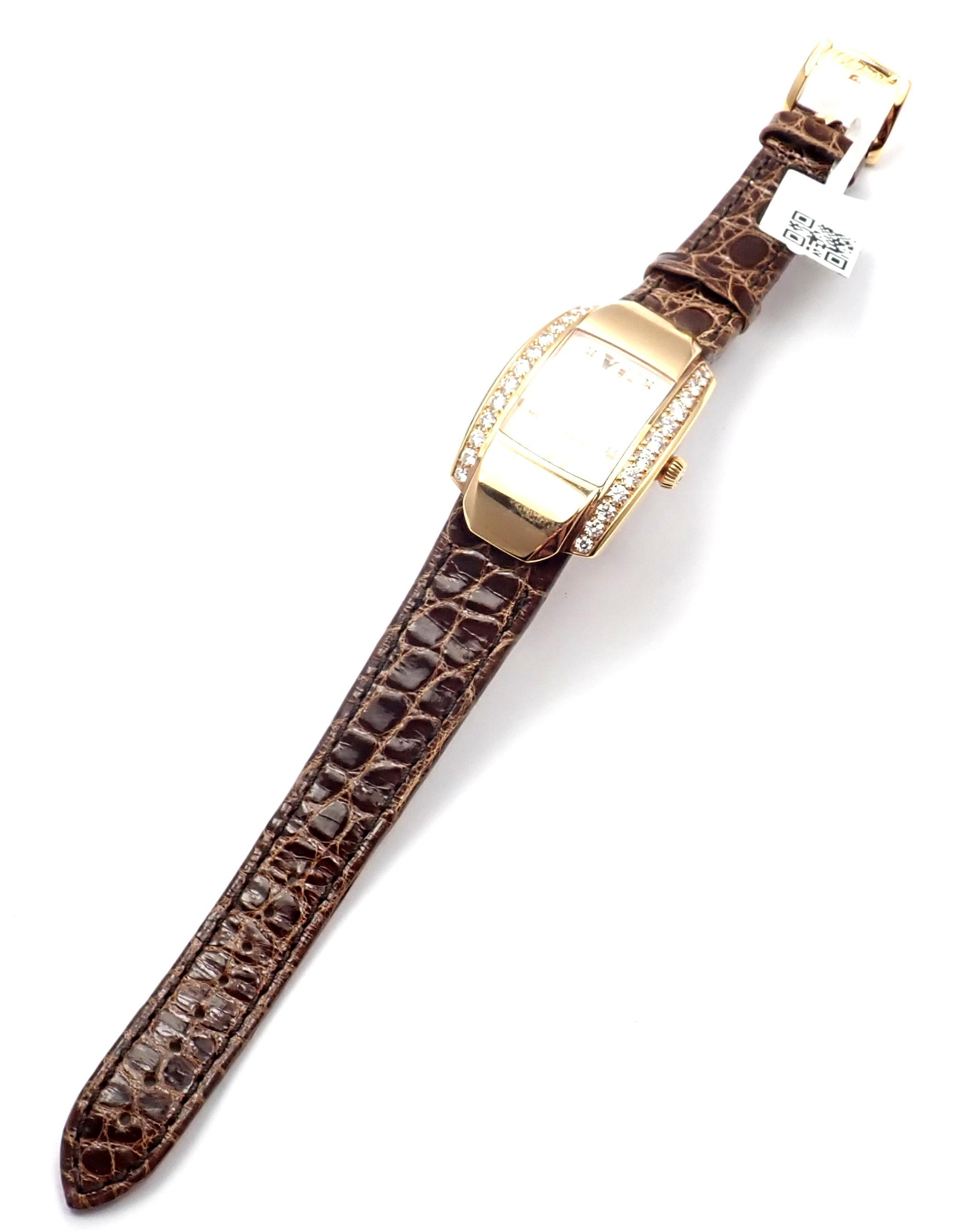 Women's or Men's Chopard La Strada Diamond Yellow Gold Watch