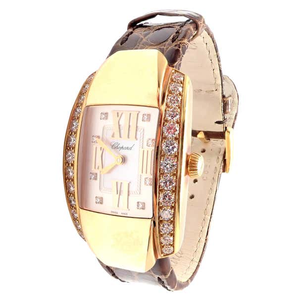 Chopard La Strada Diamond Yellow Gold Watch at 1stDibs | chopard la ...